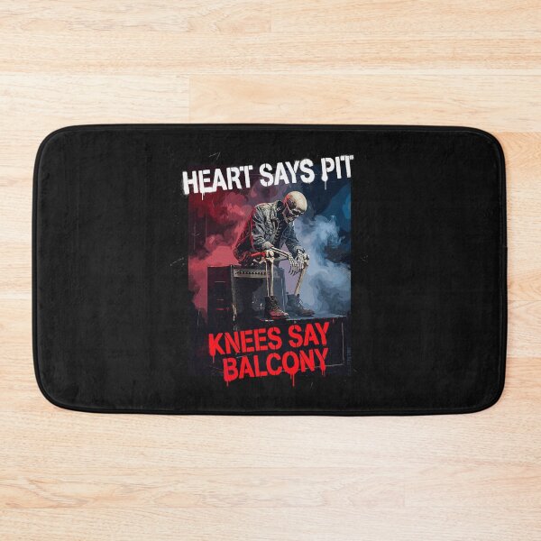 Item preview, Funny Heart Says Pit Knees Say Balcony designed and sold by ona2fepan.