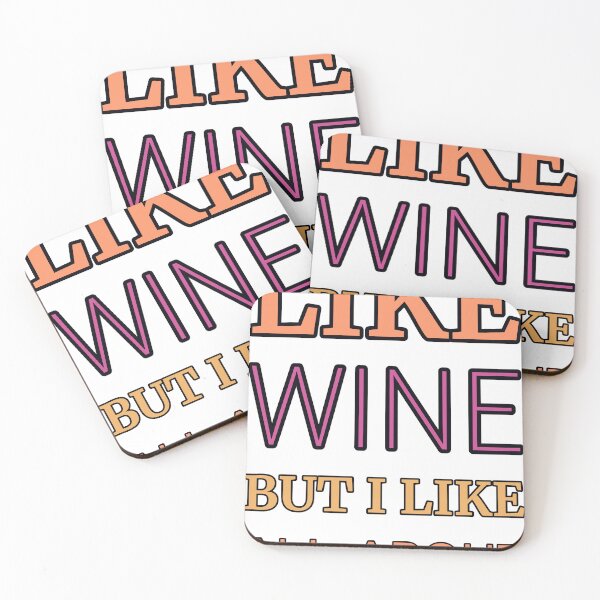 Item preview, Some Girls Like Wine But I Like All About Sleeping designed and sold by TheIconSmith.
