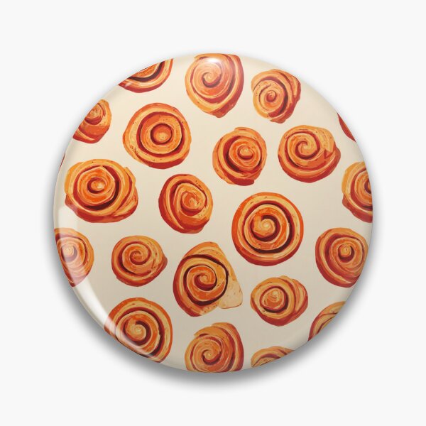 Item preview, Cinnamon Roll Pattern Sweet Bakery Pastry designed and sold by NicolasGlowArt.