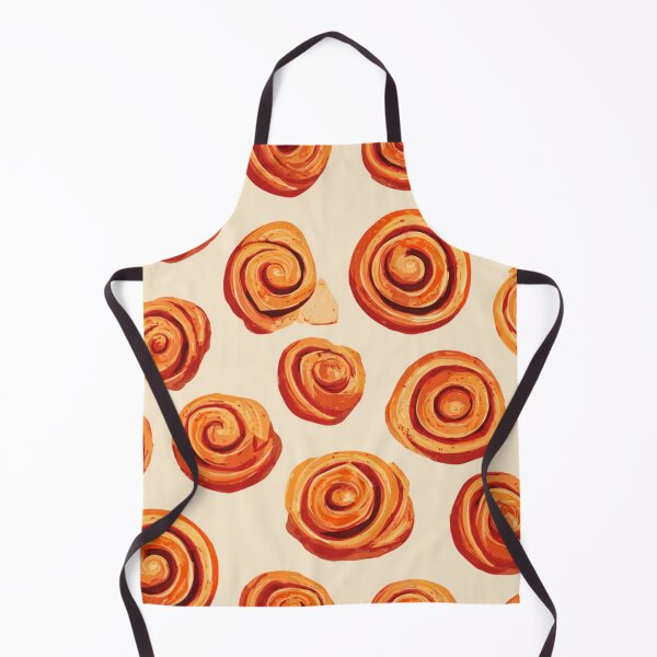 Item preview, Cinnamon Roll Pattern Sweet Bakery Pastry designed and sold by NicolasGlowArt.