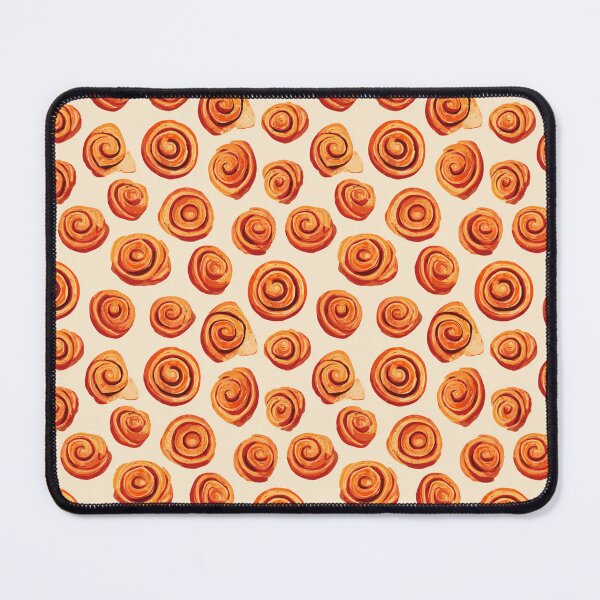 Item preview, Cinnamon Roll Pattern Sweet Bakery Pastry designed and sold by NicolasGlowArt.