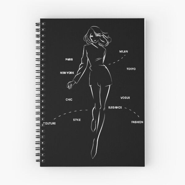 Item preview, Silver Avant-Garde Fashion Silhouette: Gothic Chic Runway designed and sold by MalisoStickers.