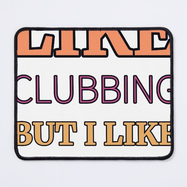 Item preview, Some Girls Like Clubbing But I Like All About True Crime designed and sold by TheIconSmith.