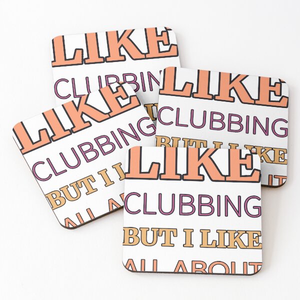 Item preview, Some Girls Like Clubbing But I Like All About True Crime designed and sold by TheIconSmith.