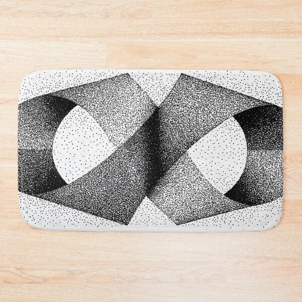 Item preview, 047-001 Crisp Gallery White And Deep Carbon Blacks, Image 1 of 3 designed and sold by nikoart001.