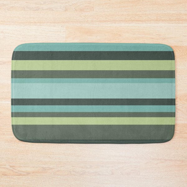 Item preview, Striped Pattern in Cool Greens and Blues designed and sold by ChantellaGF.