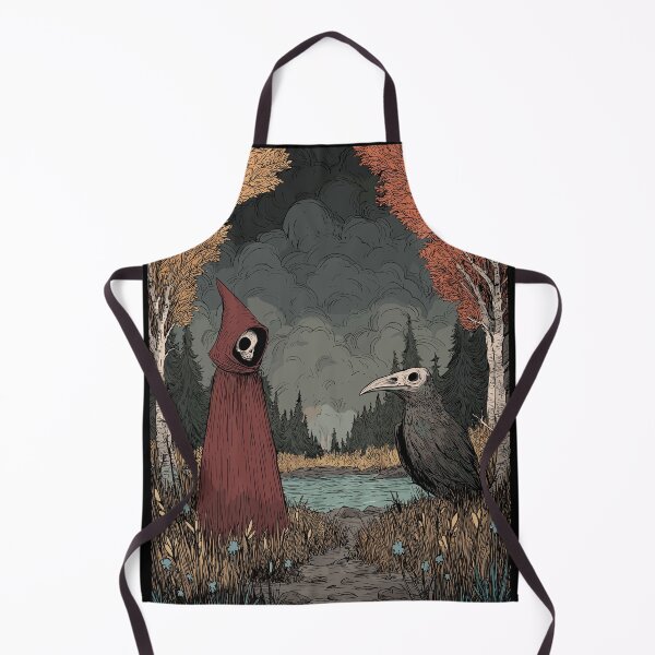 Item preview, Cloaked Spirit Crow Familiar - Wiccan Art designed and sold by bapupa.
