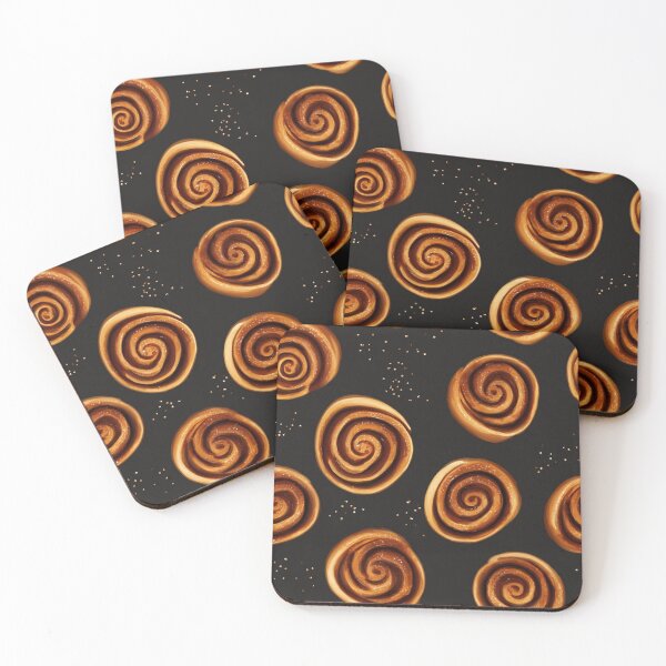 Item preview, Cinnamon Roll Pattern Sweet Bakery Dessert Lover designed and sold by NicolasGlowArt.
