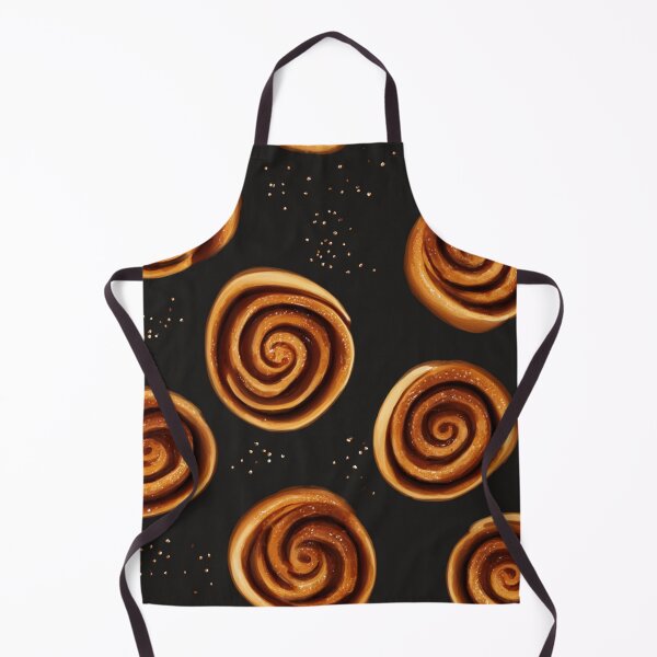 Item preview, Cinnamon Roll Pattern Sweet Bakery Dessert Lover designed and sold by NicolasGlowArt.