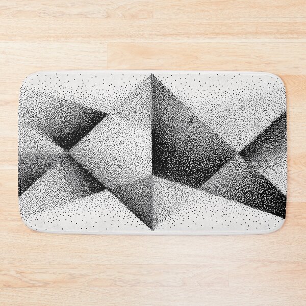Item preview, 047-003 Crisp Gallery White And Deep Carbon Blacks, Image 3 of 3 designed and sold by nikoart001.