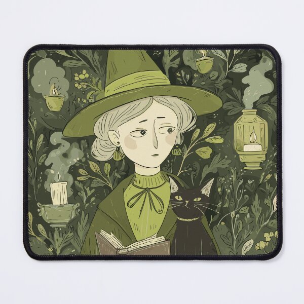 Item preview, Green Witch Herbal Grimoire - Wiccan Art designed and sold by bapupa.