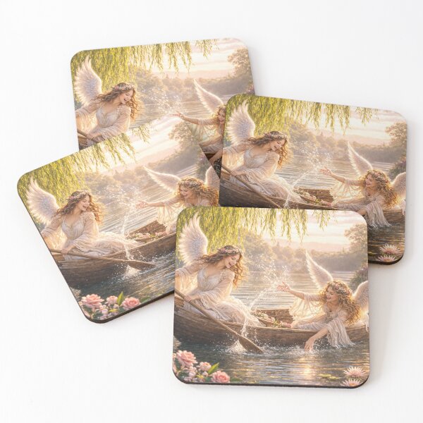 Item preview, Carried in the light / Angels between water and happiness designed and sold by engelsinne777.