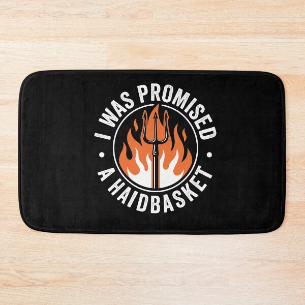 Item preview, I Was Promised A Handbasket Hell Sarcasm Devil Rebel Dark Humor designed and sold by FormalDehyena.