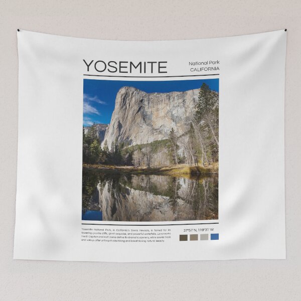 Item preview, Yosemite National Park - California designed and sold by StudioRedKoala.