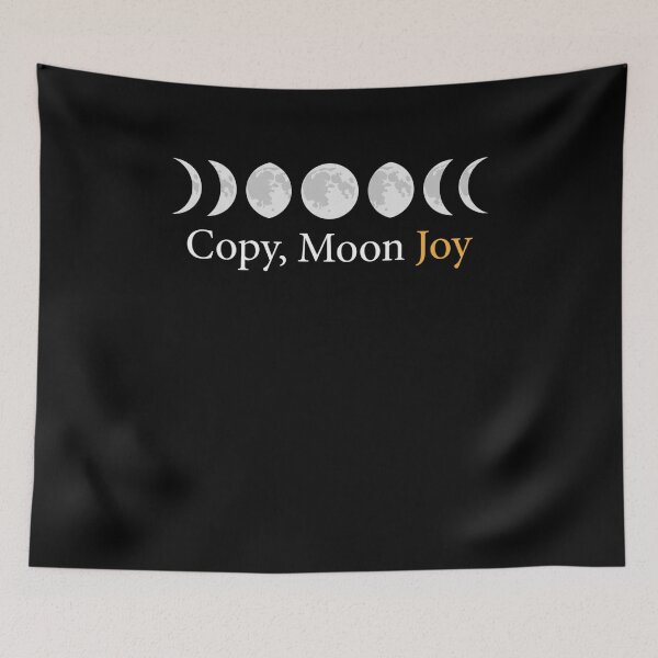 Item preview, Copy, Moon Joy Lunar Phases Celestial Astronomy Lover designed and sold by FormalDehyena.