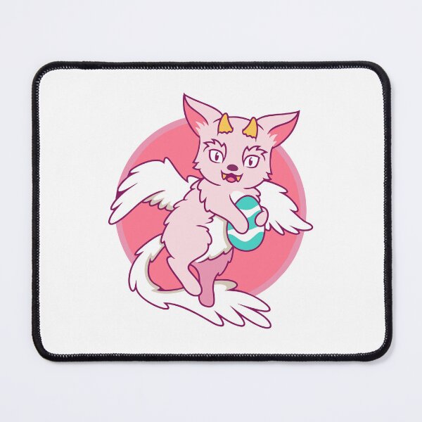 Item preview, Cute Pink Baby Dragon Holding Magic Egg designed and sold by mstkaru.