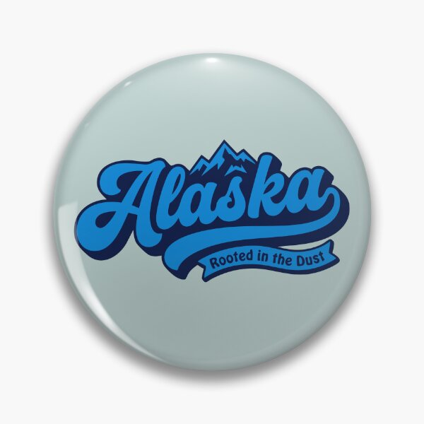 Item preview, Alaska Rooted in the Dust Retro 70s Script Mountain Peak Vintage Aesthetic designed and sold by Cozy-Old-Pub.