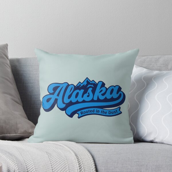 Item preview, Alaska Rooted in the Dust Retro 70s Script Mountain Peak Vintage Aesthetic designed and sold by Cozy-Old-Pub.