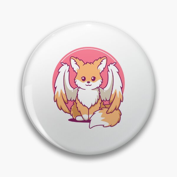 Item preview, Adorable Winged Fox Forest Spirit designed and sold by mstkaru.
