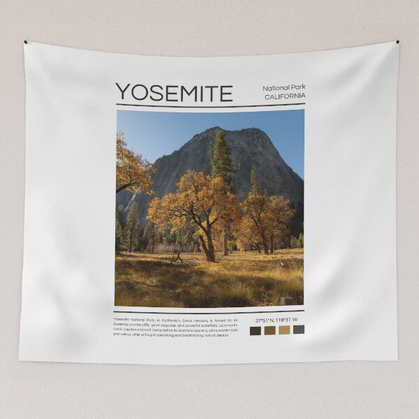Item preview, Yosemite National Park - California designed and sold by StudioRedKoala.
