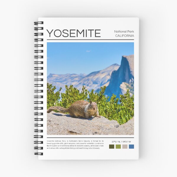 Artikelvorschau, Yosemite-Nationalpark – Kalifornien entworfen und verkauft von StudioRedKoala.