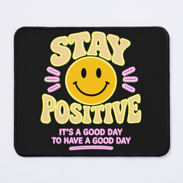 Item preview, STAY POSITIVE DAY - It’s a Good Day Motivational Retro Aesthetic Design designed and sold by MWSailingClub.