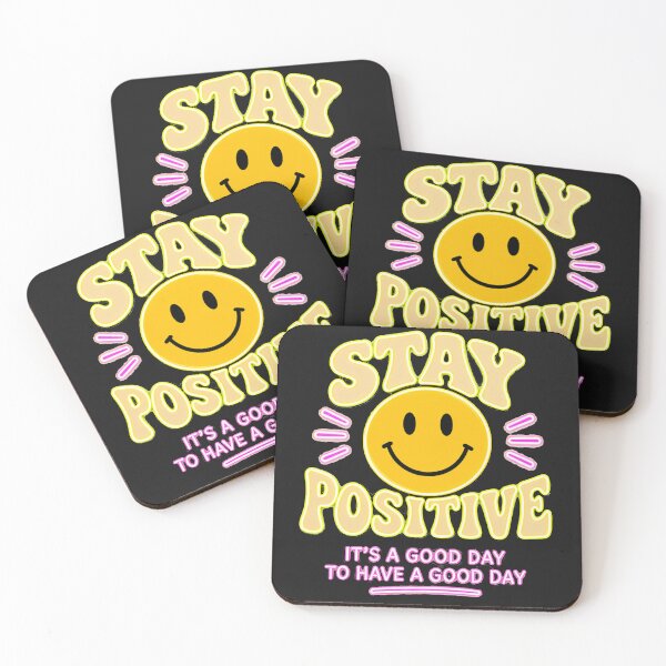 Item preview, STAY POSITIVE DAY - It’s a Good Day Motivational Retro Aesthetic Design designed and sold by MWSailingClub.