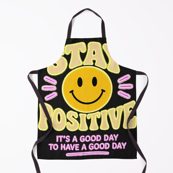 Item preview, STAY POSITIVE DAY - It’s a Good Day Motivational Retro Aesthetic Design designed and sold by MWSailingClub.