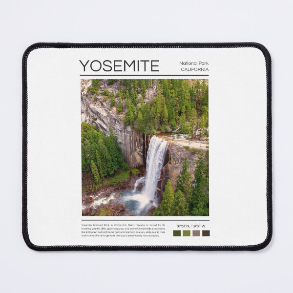 Item preview, Yosemite National Park - California designed and sold by StudioRedKoala.