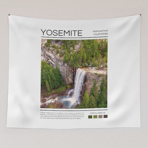 Item preview, Yosemite National Park - California designed and sold by StudioRedKoala.