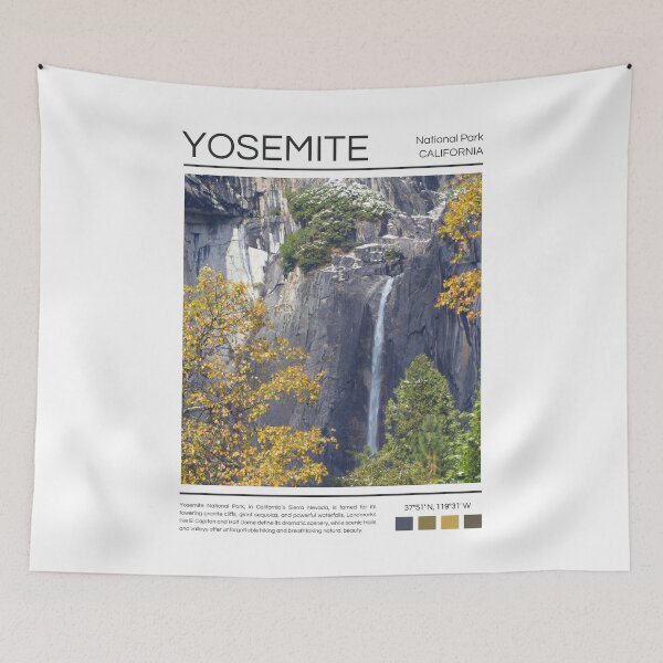 Item preview, Yosemite National Park - California designed and sold by StudioRedKoala.