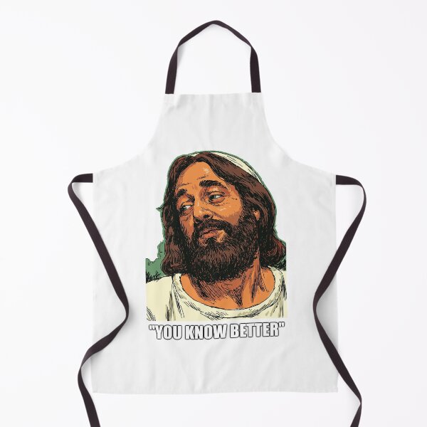 Item preview, You Know Better Jesus Green Background designed and sold by Piotrek0001.