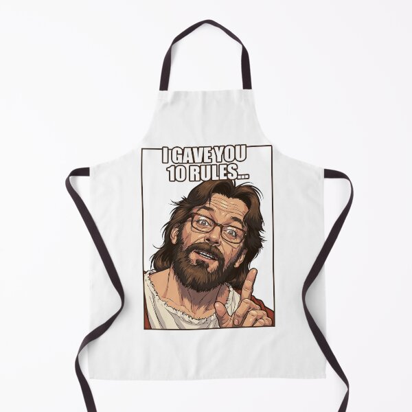 Item preview, I Gave You 10 Rules Funny Jesus Meme designed and sold by Piotrek0001.
