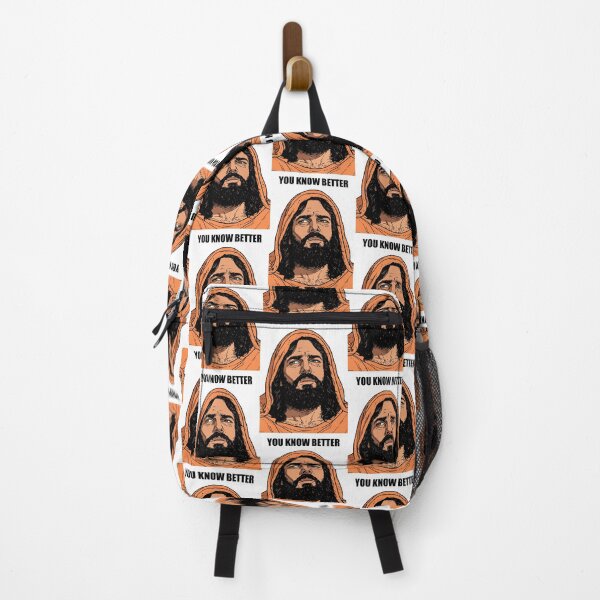 Item preview, You Know Better Jesus Orange Hood Meme designed and sold by Piotrek0001.