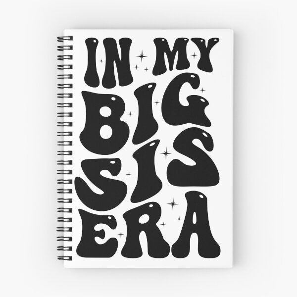 Item preview, In my big sis era funny text designed and sold by Retro Mood Era.