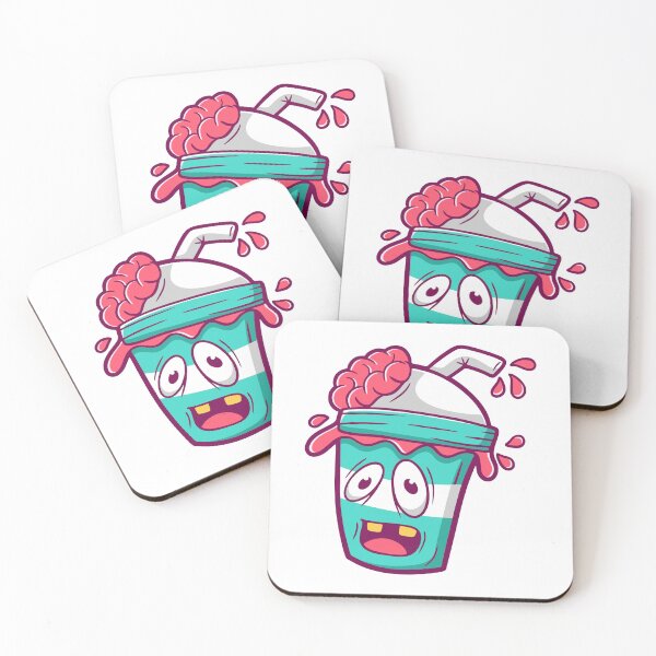 Item preview, Spooky Zombie Brain Milkshake Drink designed and sold by mstkaru.