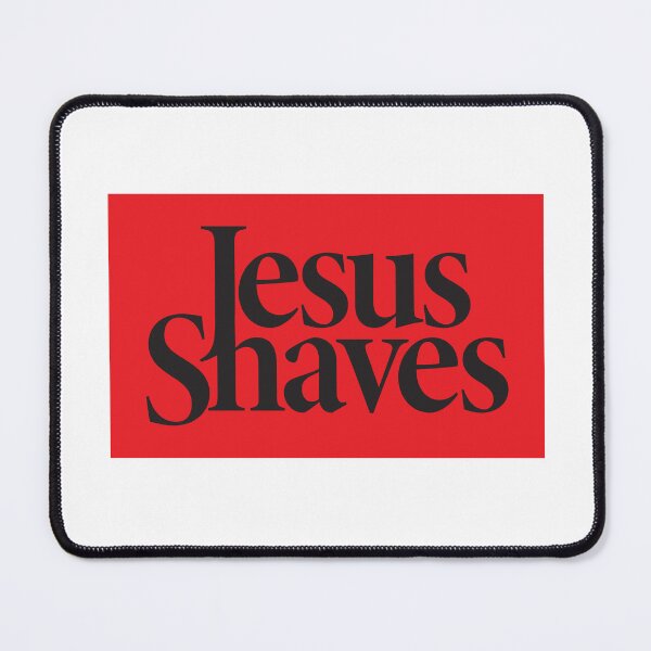 Item preview, Jesus Shaves - Funny Typo Pun (Poster Version) designed and sold by Guided by Voices.