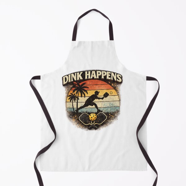 Item preview, Dink Happens Funny Pickleball Retro Design designed and sold by CozyRetirementGifts.