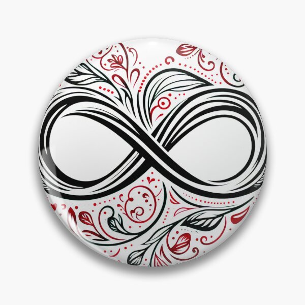 Item preview, Infinity Heart Eternal Love Floral Mandala designed and sold by Radhamadhaba Pattachitra Vibes”.