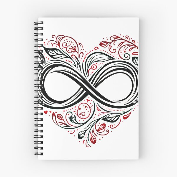 Item preview, Infinity Heart Eternal Love Floral Mandala designed and sold by Radhamadhaba Pattachitra Vibes”.
