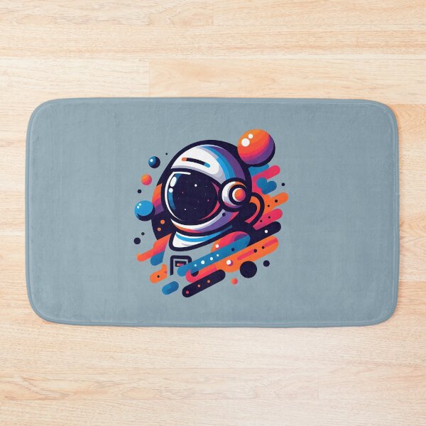 Item preview, Colorful Space Astronaut Helmet – Cosmic Galaxy Illustration designed and sold by PalmixArt.