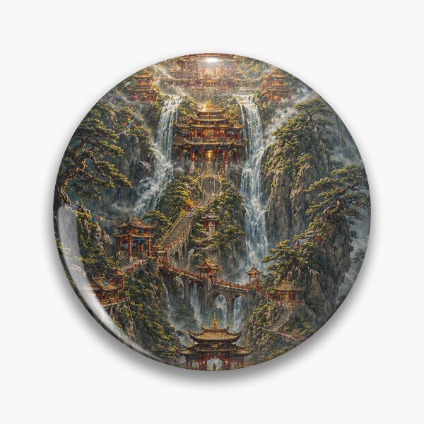Item preview, Sacred Mountain Temple (靈山聖境) designed and sold by Terraprompt.