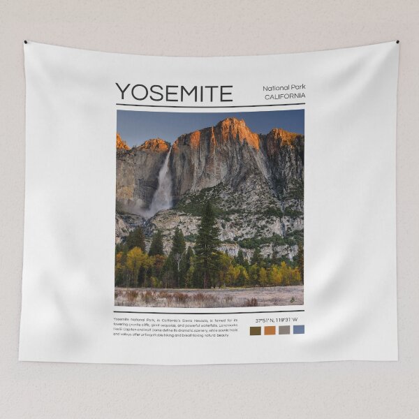 Item preview, Yosemite National Park - California designed and sold by StudioRedKoala.