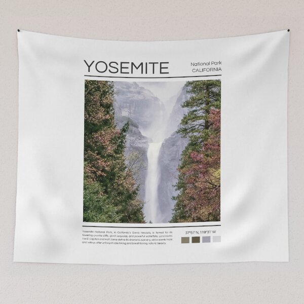 Item preview, Yosemite National Park - California designed and sold by StudioRedKoala.
