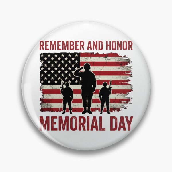 Item preview, USA Memorial Day Remember And Honor designed and sold by Thread&Fable.
