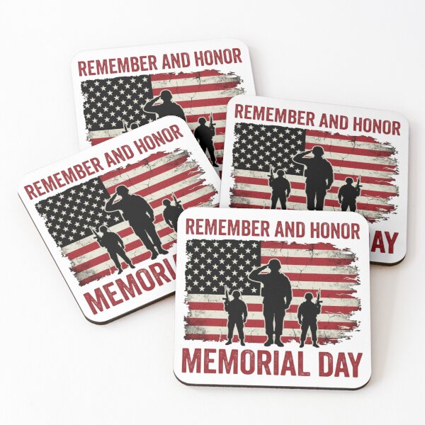 Item preview, USA Memorial Day Remember And Honor designed and sold by Thread&Fable.