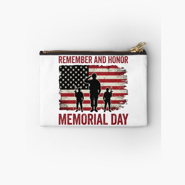 Item preview, USA Memorial Day Remember And Honor designed and sold by Thread&Fable.
