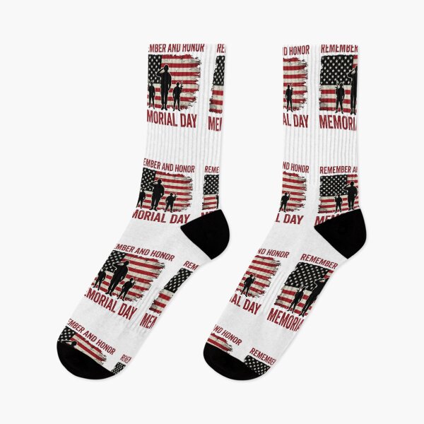 Item preview, USA Memorial Day Remember And Honor designed and sold by Thread&Fable.