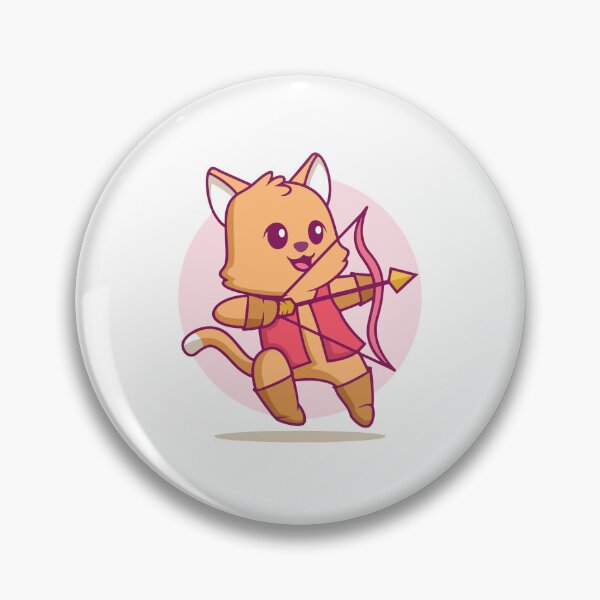 Item preview, Cute Archer Cat Bow and Arrow designed and sold by mstkaru.
