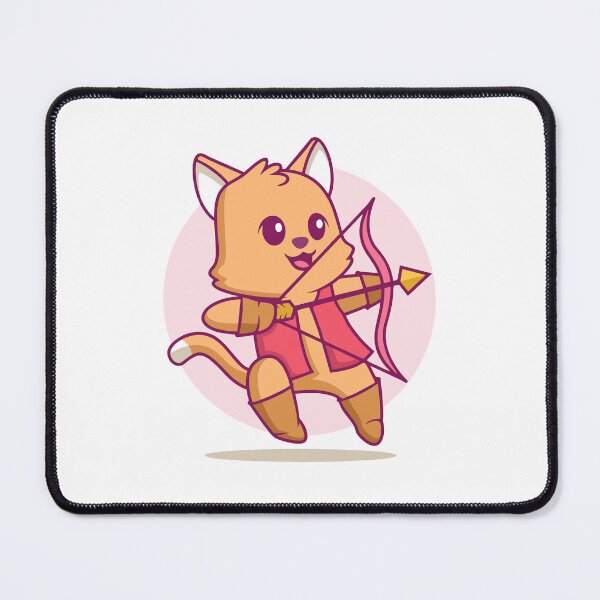 Item preview, Cute Archer Cat Bow and Arrow designed and sold by mstkaru.
